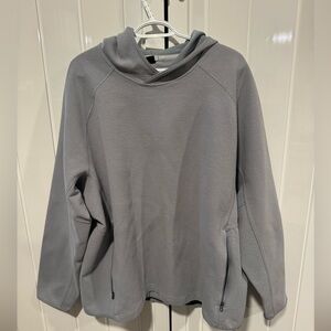 Lulu Lemon Textured Double Knit Cotton Hoodie